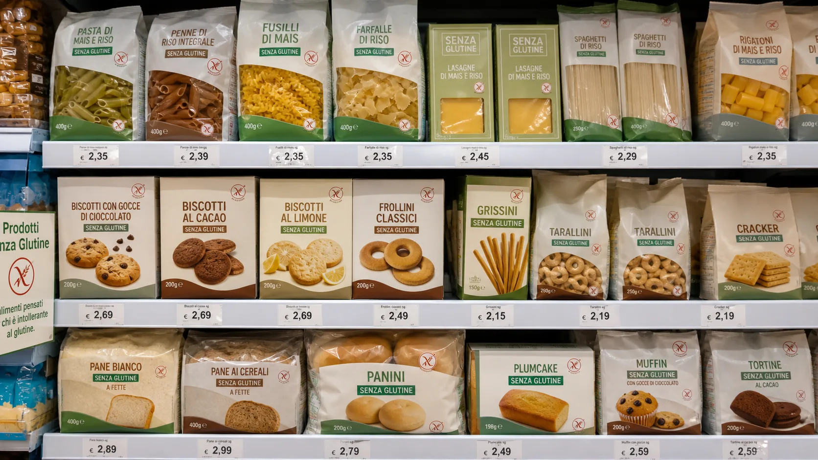 Glutenfreie Supermärkte